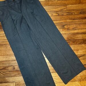 Sezane Dark Gray Straight Leg Pants